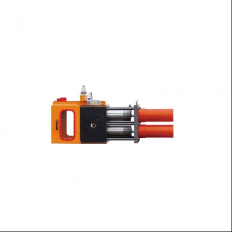 Ikholomu Ekabili ene-Double Working Position Hydraulic Screen Changer Series