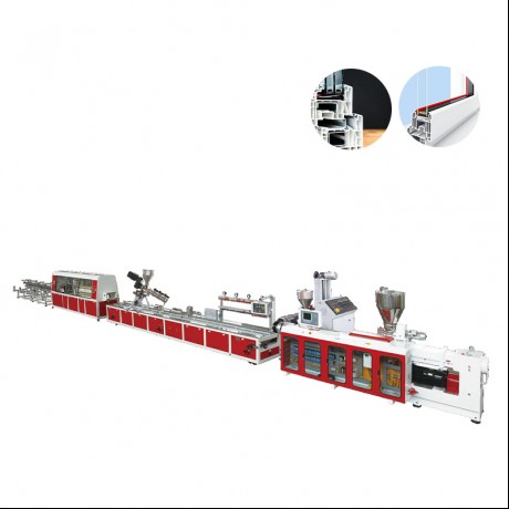 JWELL PVC amafasitela High Speed ​​Profile Extrusion Line