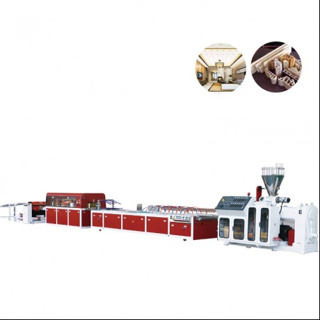 I-JWELL PVC Wood-Plastic Quick Assembling Board Extrusion Line