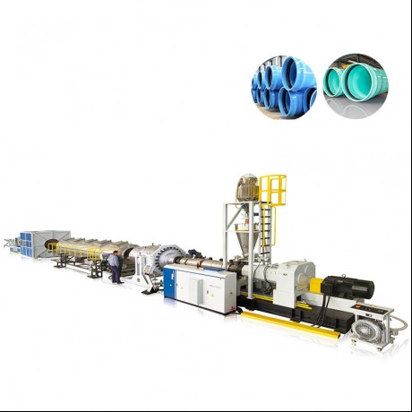 I-UPVC Water Pipe & Drainage Pipe kanye ne-CPVC Electric Protection Pipe Extrusion Line