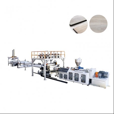 I-SPC Stone-plastic Environment Floor Extrusion Line evela ku-Jwell Machinery China