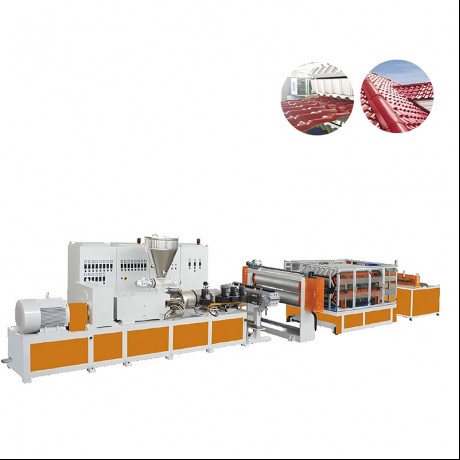 I-PVC Single/Multi Heat Insulation Corrugated Board&Step-Roofing Extrusion Line kusuka ku-Jwell Machinery China