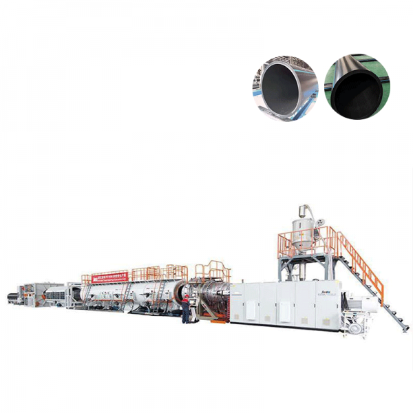 Ububanzi obukhulu be-HDPE Water Supply and Gas Supply Pipe Extrusion Line